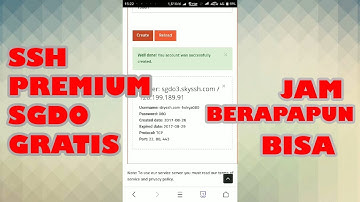 Cara Buat Akun SSH Premium Gratis Mudah dan Cepat di HP Android