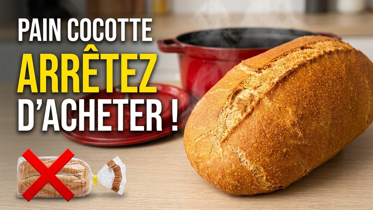 Pain Complet en Cocotte 