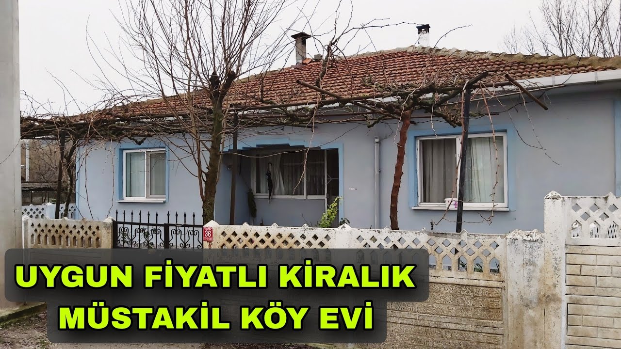 UYGUN FİYATLI KİRALIK MÜSTAKİL KÖY EVİ - MUHTEŞEM BİR KÖYDE SICACIK BİR KÖY EVİ