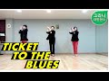 Ticket to the Blues(One Way Ticket)│Beginner│그리니라인댄스│Greeny Linedance