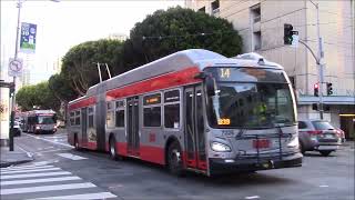 MUNI San Francisco Trolleybuses