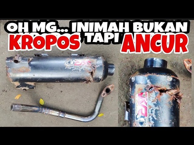 HANCUR ..! SENJATA MAKAN TUAN KNALPOT VARIO 150 KROPOS BIKIN MALU DI BULI DIRI SENDIRI BY SKR RACING class=