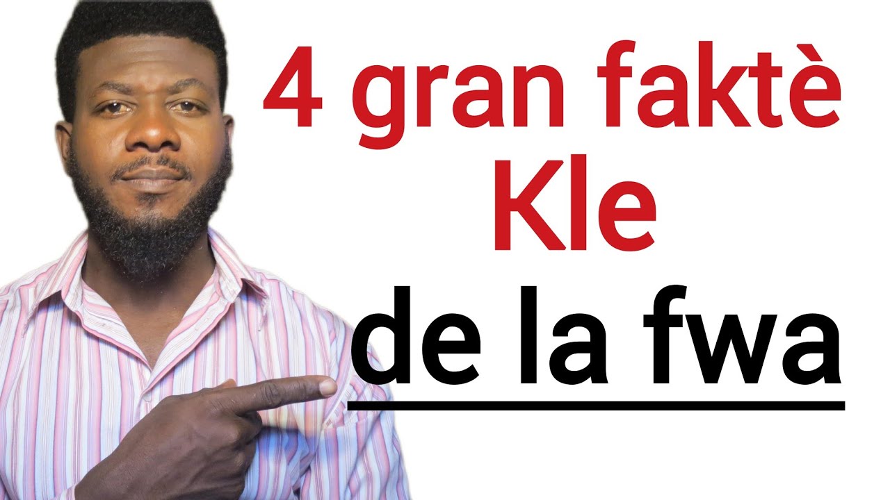 siw vle grandi lafwa'w nan Bondye aplike 4 metòd sa yo | etib biblik sou la fwa