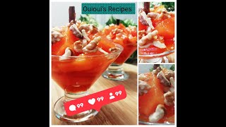 Ouioui's Recipes l تحلية القرع الأحمر