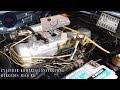 Kompressionsprüfung Zylinder Kompression mit BGS Druckprüfer an einem OTTO Motor - Mercedes M130 R6