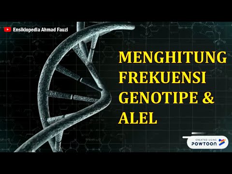 Video: Apakah frekuensi alel dan frekuensi genotip yang dijangkakan?