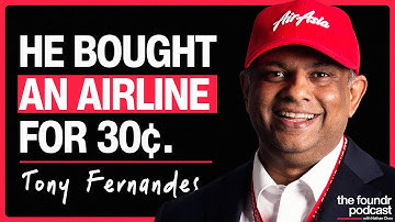 He Bought an Airline for $0.30 (and made BILLIONS) | Tony Fernandes