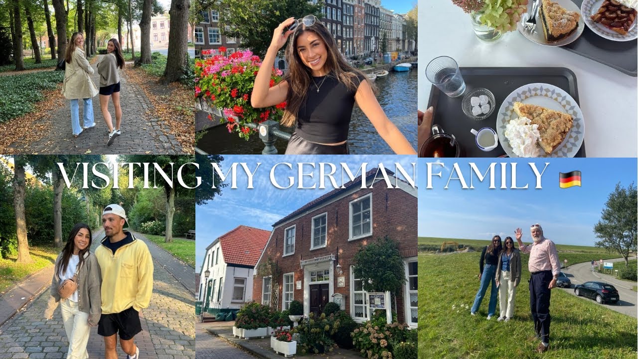Germany & Amsterdam Vlog: Showing My Husband My Roots, Trying German Food, Sightseeing with My Fam!