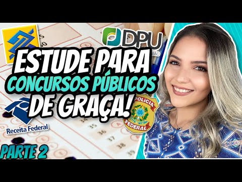 COMO ESTUDAR SOZINHO PARA CONCURSO PÚBLICO | 5 sites gratuitos | Mari Rel