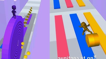 Layers Roll Gameplay All Levels iOS, Android Walkthrough Mobile Game New Alltrailer Mix Level 49