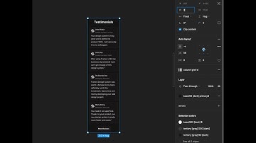 Responsive Testimonials Figma Web Blocks