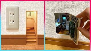 Mini room in the wall | Tiny Section | mozu studios