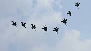 2023 국군의날 공군 공중분열 리허설 Massive Flyby of Korea AirForce for Armed Force's Day