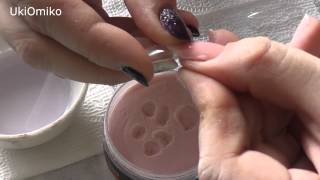 видео Наращивание ногтей гелем и акрилом на формах.