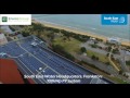 South East Water&#39;s 100kW solar panel installation at WatersEdge, Frankston