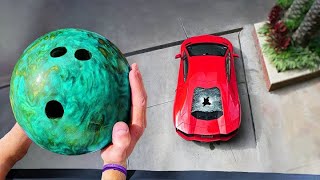 Car so loud angry people dropped a bowling ball on it...
