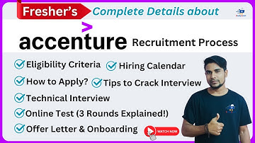🔥 Complete Details about Accenture Recruitment Process  2025 | Freshers Hiring Steps & Tips! 🚀