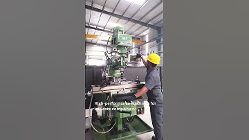 Turret Milling Machine With DRO #shorts #millingmachine #manufacturing #components #TurretMilling