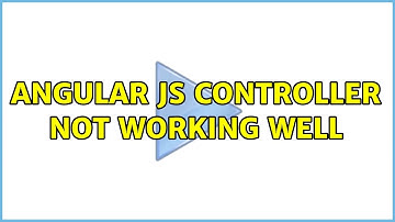 Angular js Controller not working well (3 Solutions!!)