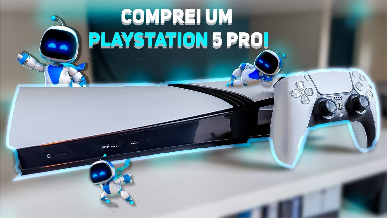 Comprei um PS5 Pro e tô SURTANDO de felicidade!