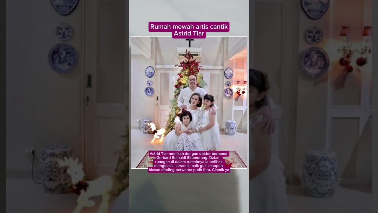 Rumah mewah Astrid Tiar 