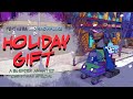 Feathers, Snowflake and the Holiday gift (A blender animated short)