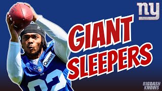 3 Sleeper Players Heading into Training Camp | New York Giants Football Talk 