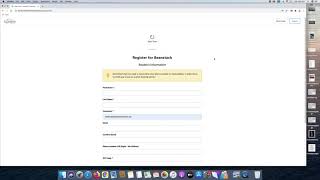 Registering For Beanstack