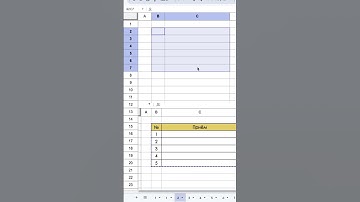Как создать простую таблицу в Google Sheets за 1 минуту