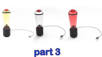 3D blender modeling!  blender modeling in maya! blender modeling in maya render with keyshot! part 3