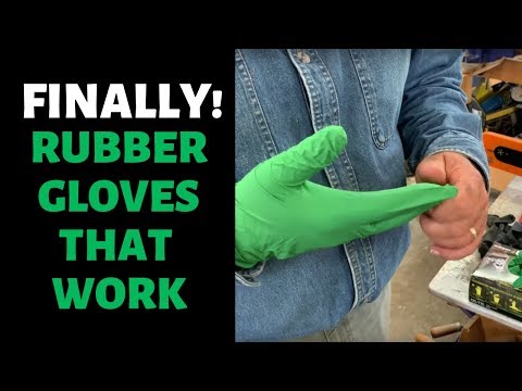 BEST Rubber Gloves I've Ever Used (Biodegradable, Not Really Rubber)