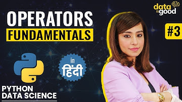 Learn how to use operators in python | Operators In Python in Hindi | Python Tutorial For Beginners
