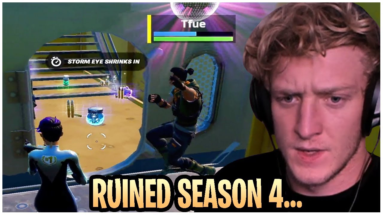 Tfue Is Disappointed That Epic Kept Boogie Bombs In Season 4...