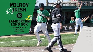 Milroy Irish vs. Lamberton Long Sox