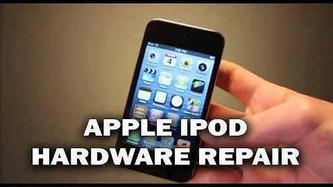 ipod touch 4th gen  digitizer + lcd change process