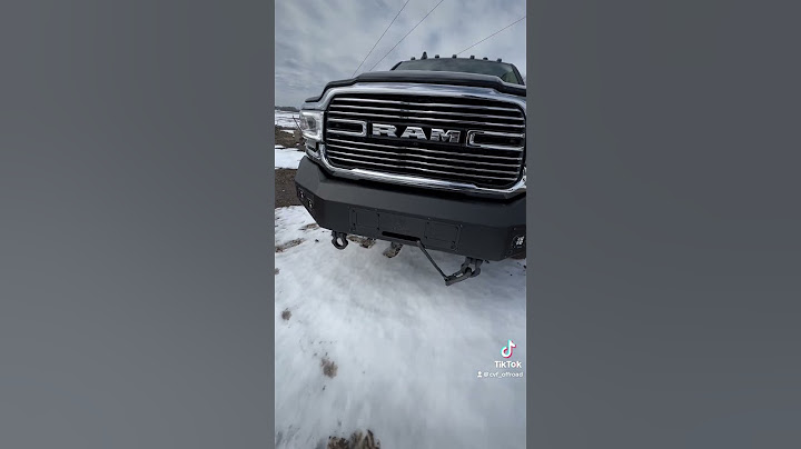 Ram Legion Bumper Stealth Black