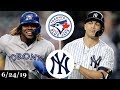 Toronto Blue Jays vs New York Yankees - Full Game Highlights | June 24, 2019 | 2019 MLB Season
