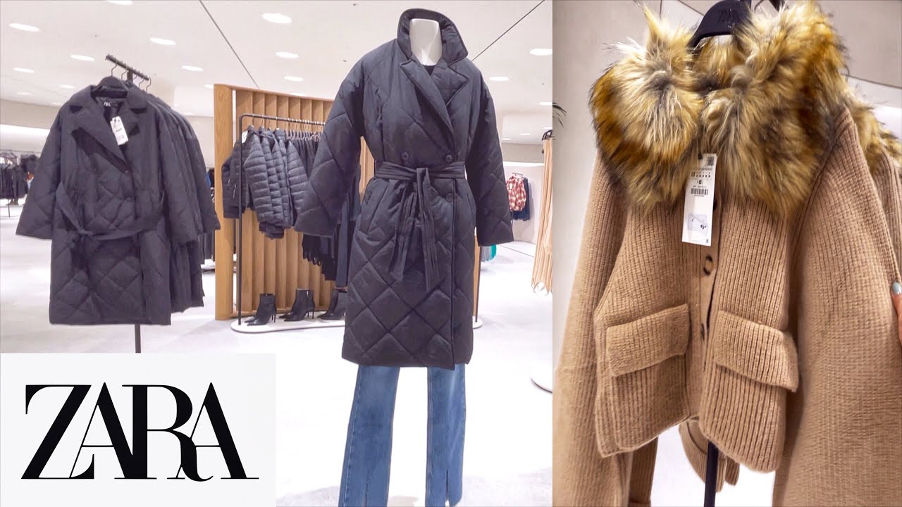 ZARA LATEST COLLECTION 2021 *Autumn/Winter PUFFER COAT!!* SHOP WITH ME