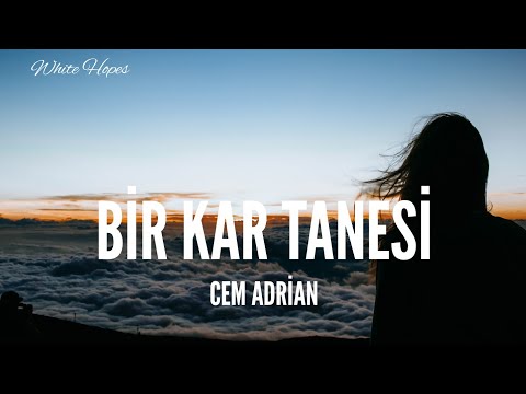 Cem Adrian / Bir Kar Tanesi (Lyrics)