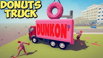🍩Donuts Truck🚚 vs EVERY FACTION 1v1 - Totally Accurate Battle Simulator TABS