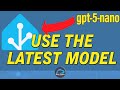 How to update Home Assistant to use GPT5