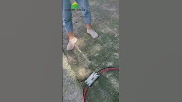MPPT solar charge controller outdoor testing