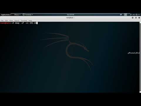 how to perform fin scanning with Nmap on Kali Linux  Fin Scan  Nmap