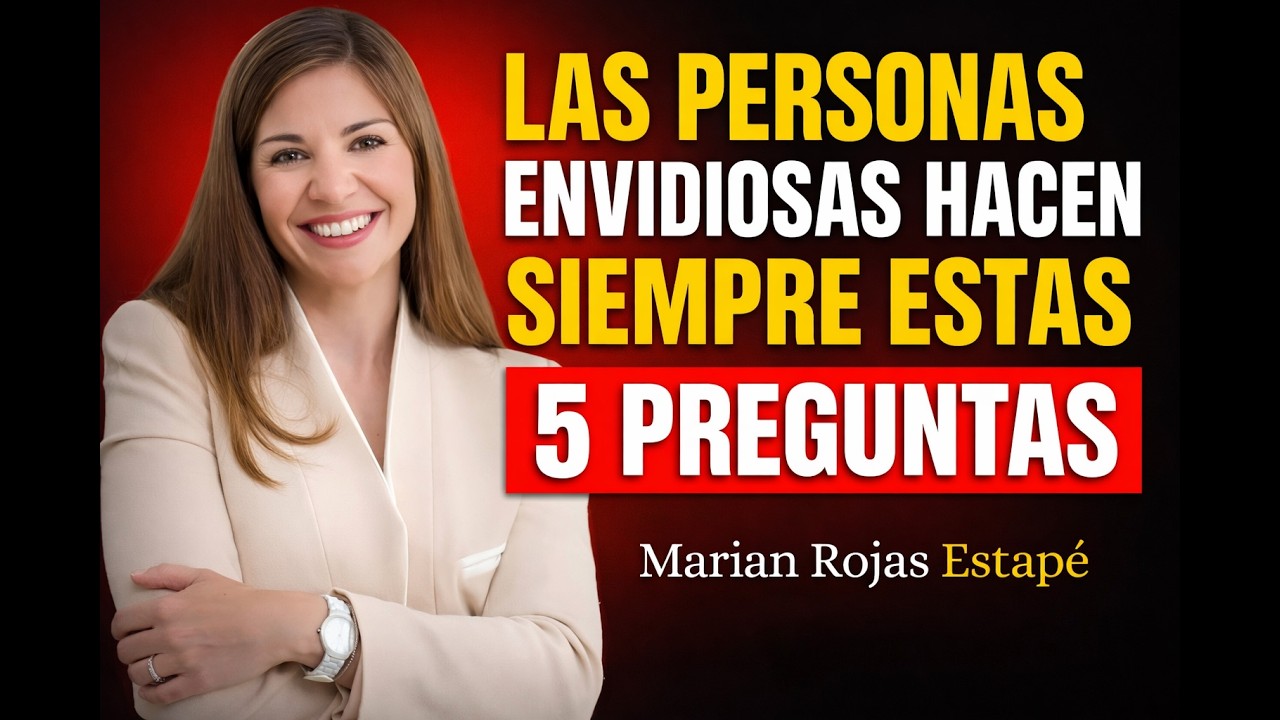 Las 5 Preguntas que las Personas Envidiosas Siempre hacen (NO CAIGAS EN ESTO) | Marian Rojas Estapé