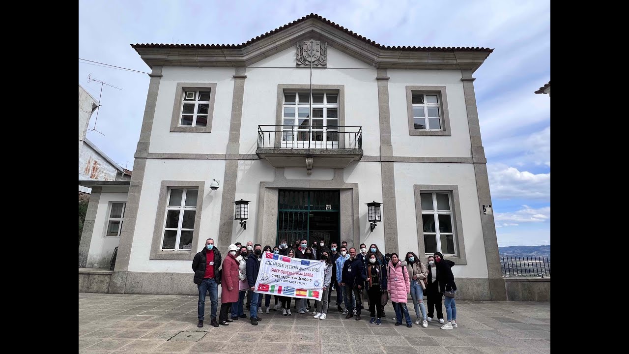 Projeto Erasmus Cyber Security in Schools - Day 1 - Portugal