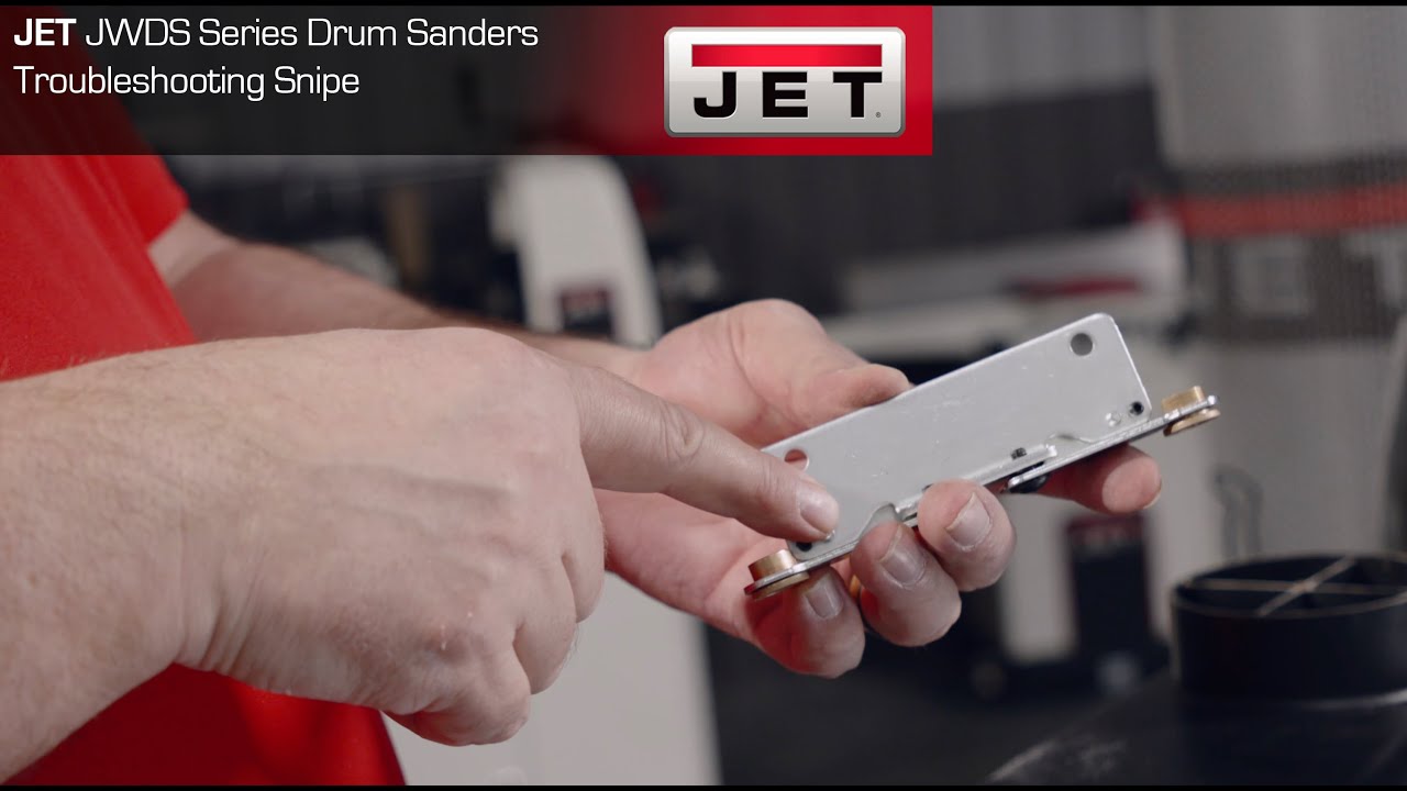 Jet JWDS Series Drum Sanders Troubleshooting Snipe YouTube
