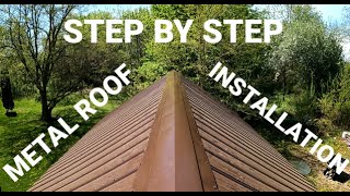 HOW TO INSTALL A METAL ROOF
