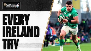 Every Try Ireland 2024 Guinness Mens Six Nations