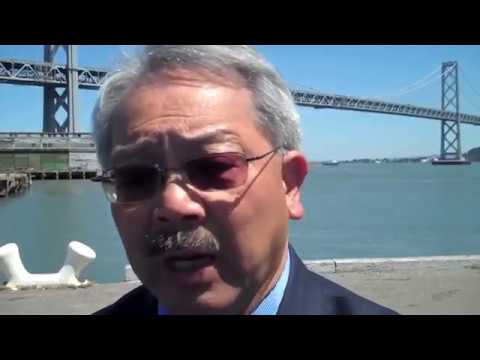 San Francisco Mayor Ed Lee Interview On Golden State Warriors Arena Project