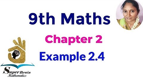 9th maths Chapter 2 Example 2.4 |  TN Class 9 Real Numbers Example 2.4 | Super brain mathematics